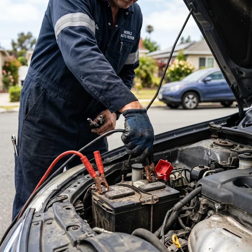 depannage batterie voiture intervention domicile